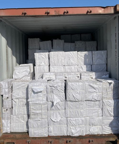 Two 20-foot Containers of Agricultural Machinery Parts Depart from Tianjin Port to Africa