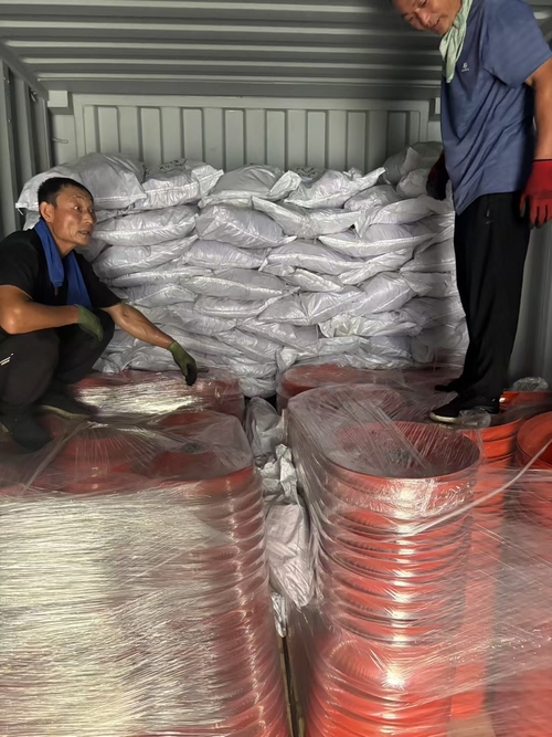 A cabinet of goods was sent to Southeast Asia.