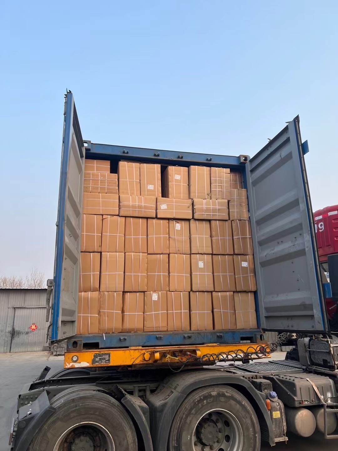 Latest company Cases about 40-foot container of shares and points was successfully shipped to our Belarusian customers