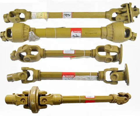 Quality Agriculture Pto Drive Shaft Propeller Shaft Joint Yellow 55 -240mm Industrial Heavy Cardan Shaft for Sale factory