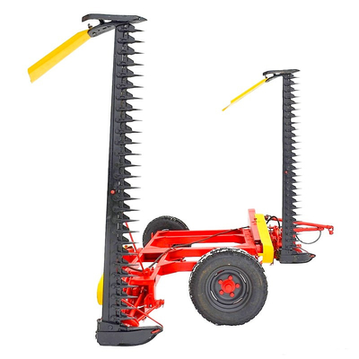 Good price 2024 Hot Sale New 4.2m Double Blade Reciprocating Lawn Mower for Tractor Featuring Core Components Gearbox and Bearing online