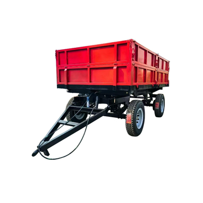 Good price 7C Series Single Axle Farm Trailer – Durable, Reliable, for 12-80hp Tractors, Dumping & Non-Dumping Options Agricultural Trolley Farming Trailer for Tractor online