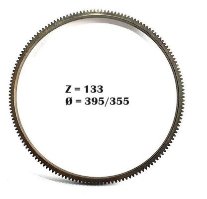 Good price T40/T25 Tractor Spare Parts OEM D22-1005332 Teeth= 133 Engine Gear Ring Flywheel online