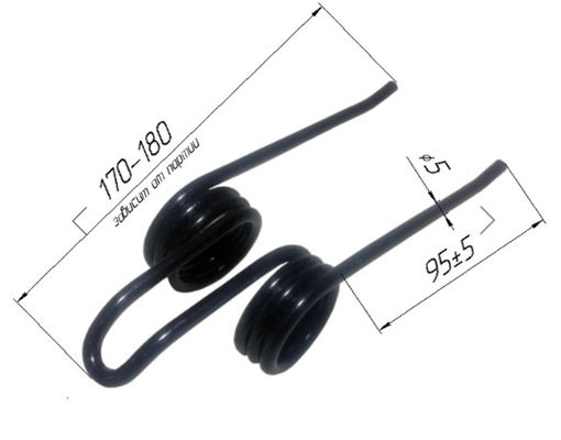 Bom preço. Peças Personalizáveis para Máquinas Agrícolas: Molas de Compressão para Enfardadeiras de Dentes, Molas Helicoidais para Máquinas de Colheita, YK0850/YK0870 em linha