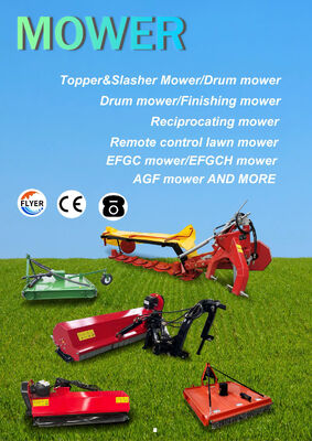 Bom preço. Trator de fazenda implementa mudança lateral Pto Flail Mower EFGC em linha