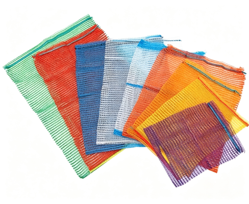 Хорошая цена. HDPE PE Raschel Potato Mesh Bag Drawstring Plastic Net Sack For Potato Onion Garlic Vegetable Экспорт России Украина Польша Белоруссия онлайн